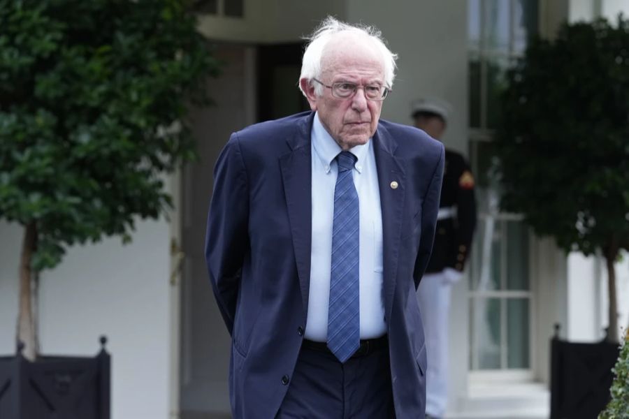 Der drittälteste US-Senator ist Ex-Präsidentschaftskandidat Bernie Sanders (81).