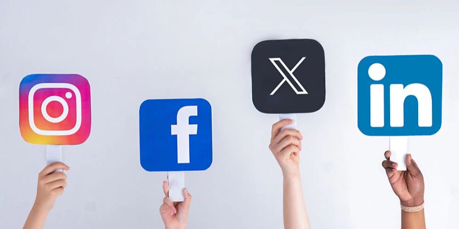 Social Media Auftritt des Kansons Schwyz