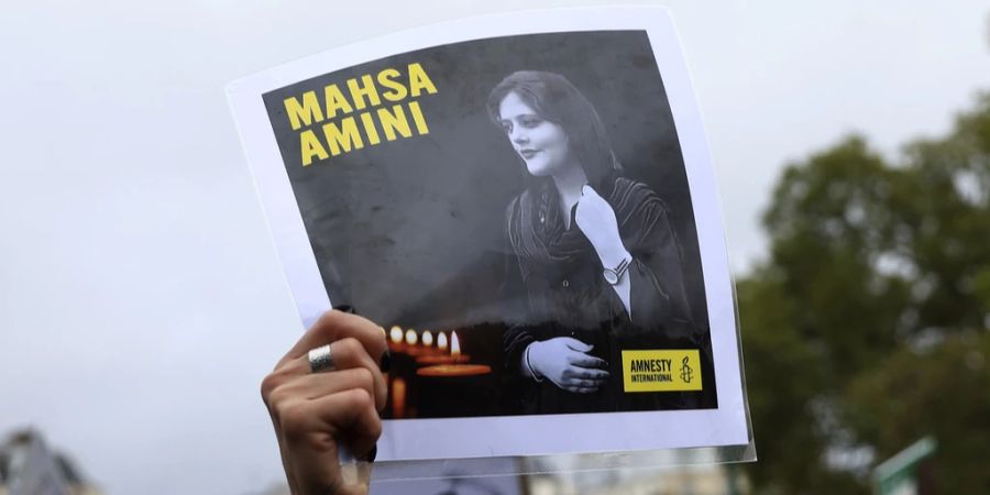 Mahsa Amini Erinnerung Protest