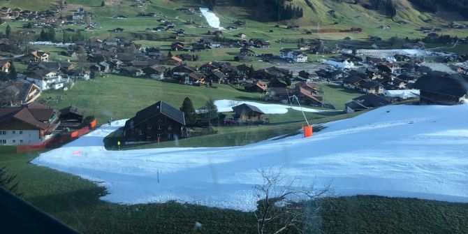 Piste Adelboden grün