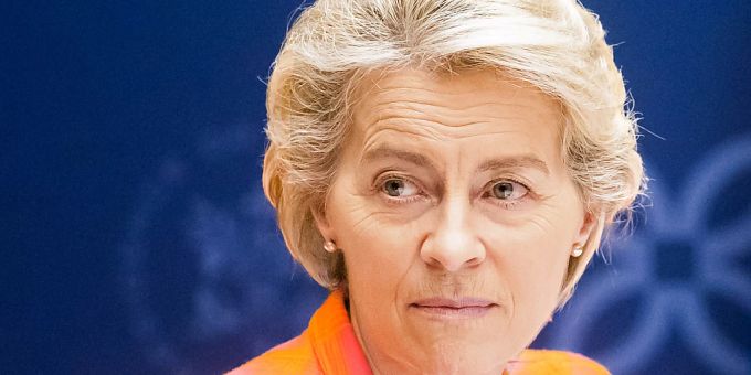 ARCHIV - Die EU-Kommissionspräsidentin Ursula von der Leyen. Foto: Christoph Soeder/dpa/Archiv