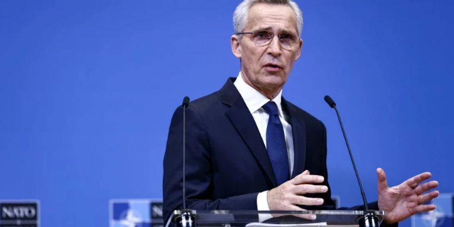 Nato-Generalsekretär Stoltenberg in Brüssel