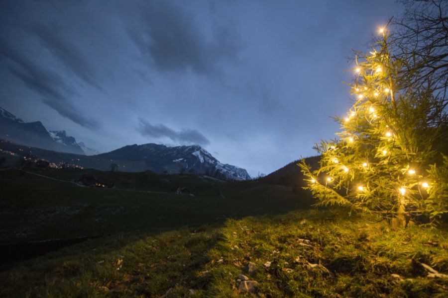 Die Chancen auf weisse Weihnachten sind allerdings auch in diesem Jahr gering.