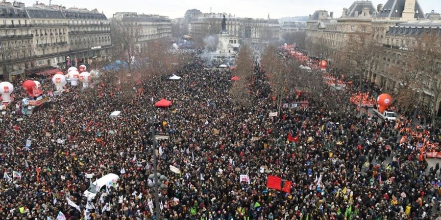 Demonstration in Paris