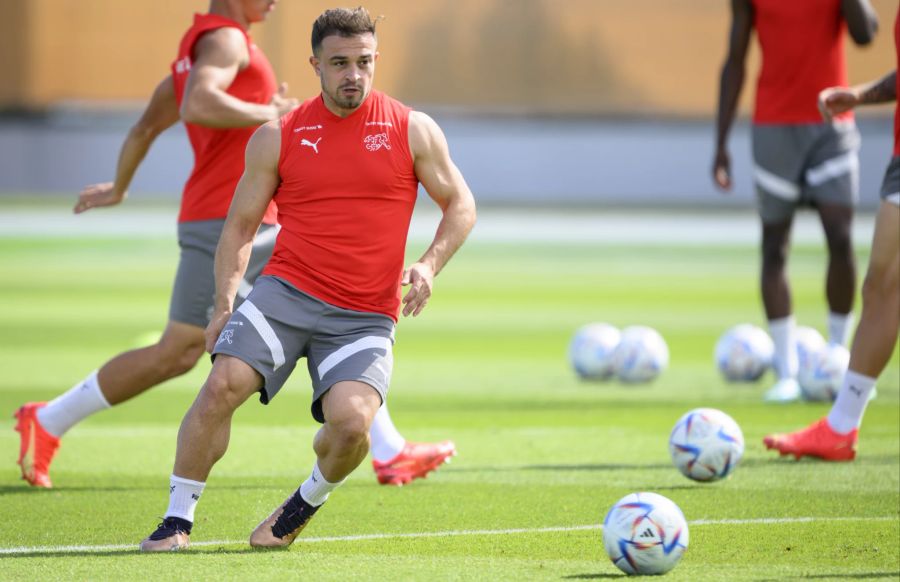 Nun ist Shaqiri zurück im Nati-Training.