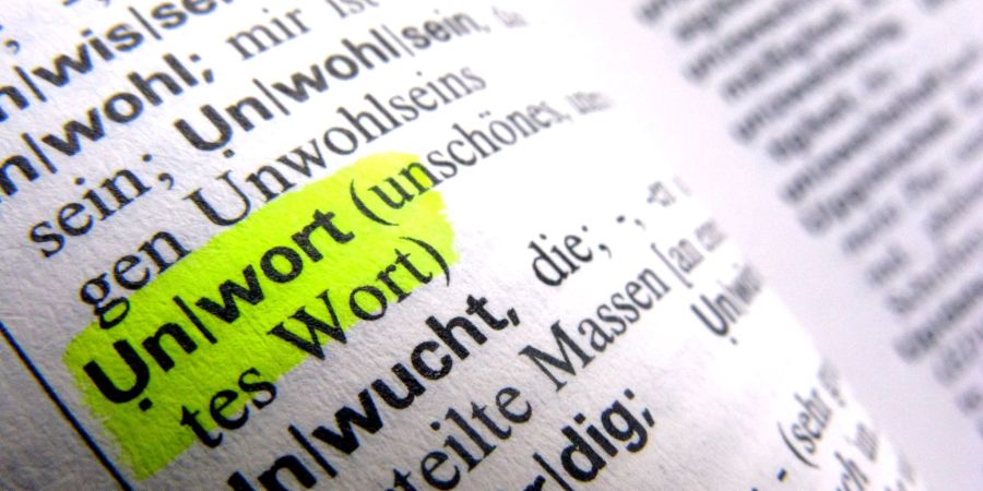 Das «Unwort des Jahres» wird im Januar in Darmstadt gekürt.