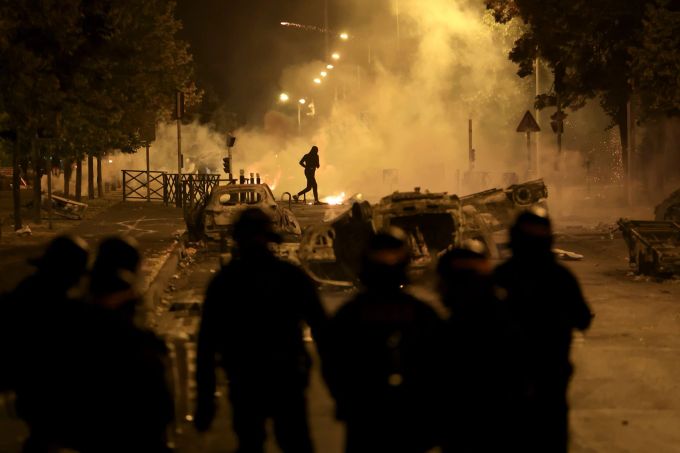 Unruhen in Frankreich - Nanterre