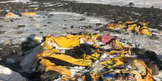 Der Mount Everest gilt mittlerweile als «höchstgelegene Müllhalde der Welt». Mount Everest