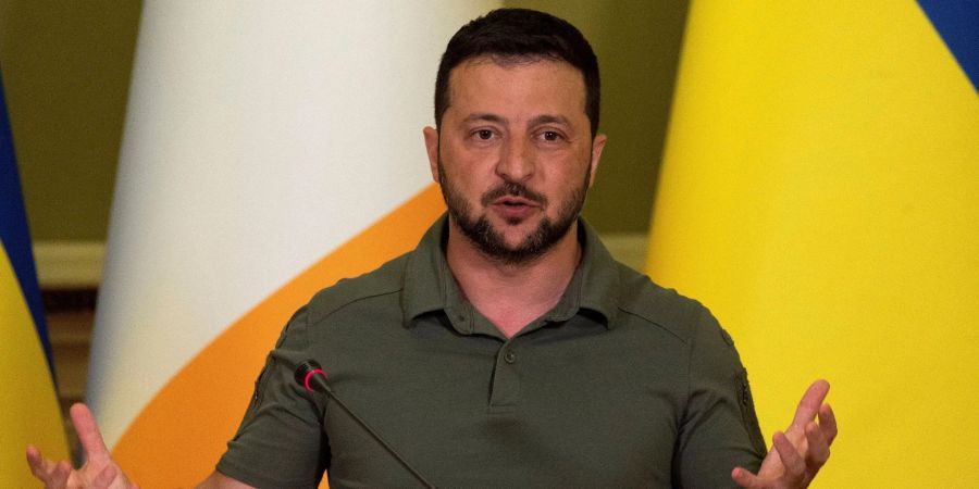 Wolodymyr Selenskyj übt Kritik an dem ukrainischen Kulturminister Olexander Tkatschenko.