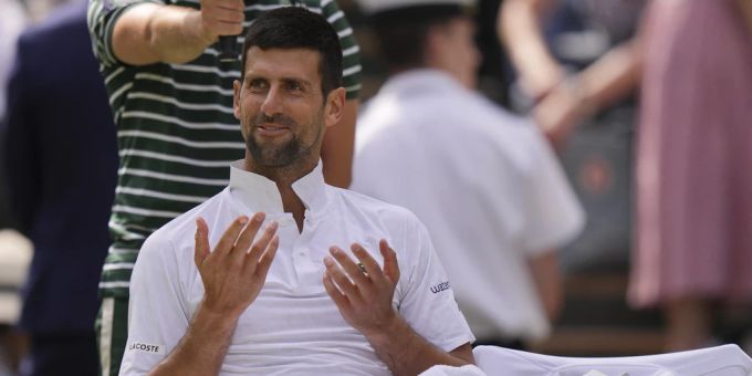 Appelliert für einen früheren Spielstart in Wimbledon: Novak Djokovic. Djokovic
