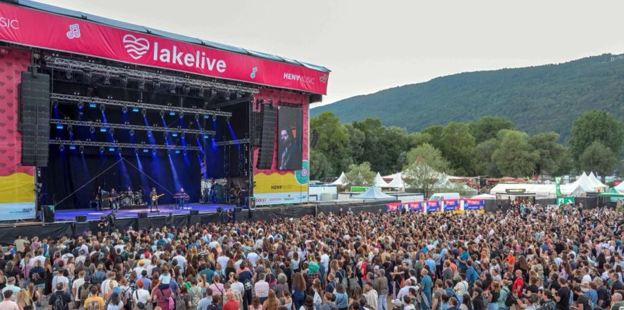 Das Lakelive Festival 2023 startete am Freitag, 28. Juli 2023.