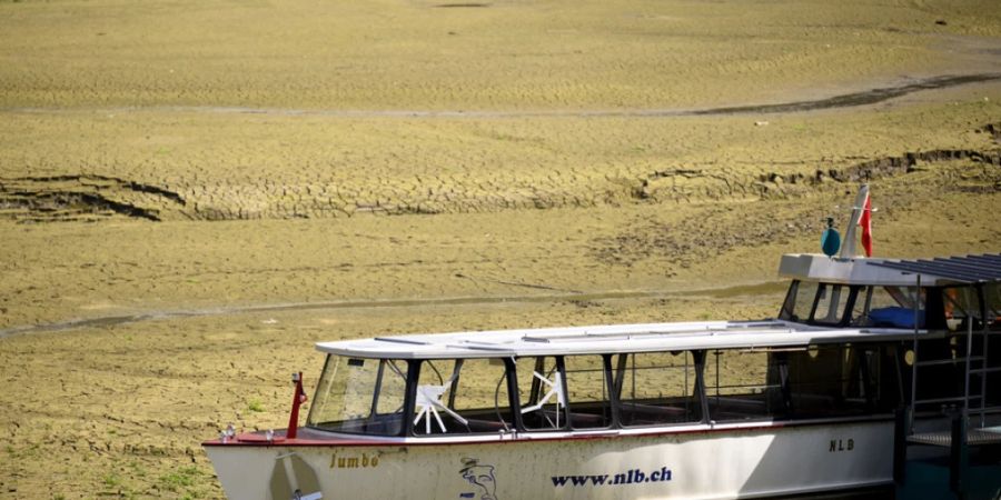 Im vergangenen Hitzesommer 2022 war die Schifffahrt auf dem See von Mitte Juli bis zum Anfang. September eingestellt worden. (Archivbild)