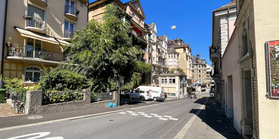 Die Museggstrasse in der Stadt Luzern.