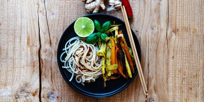 Asiatisches gericht