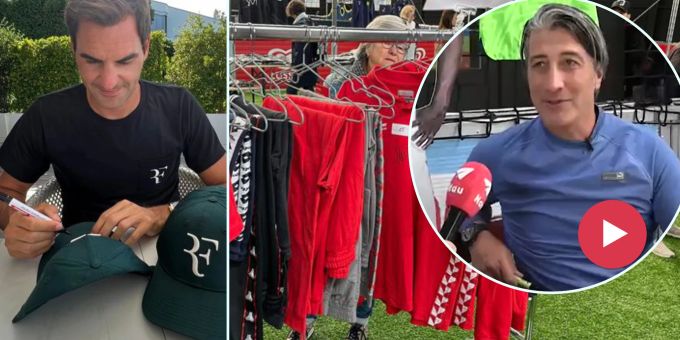 Nau.ch dabei - Nati-Fans stürzen sich am Yakin-Flohmi auf Federer-Caps