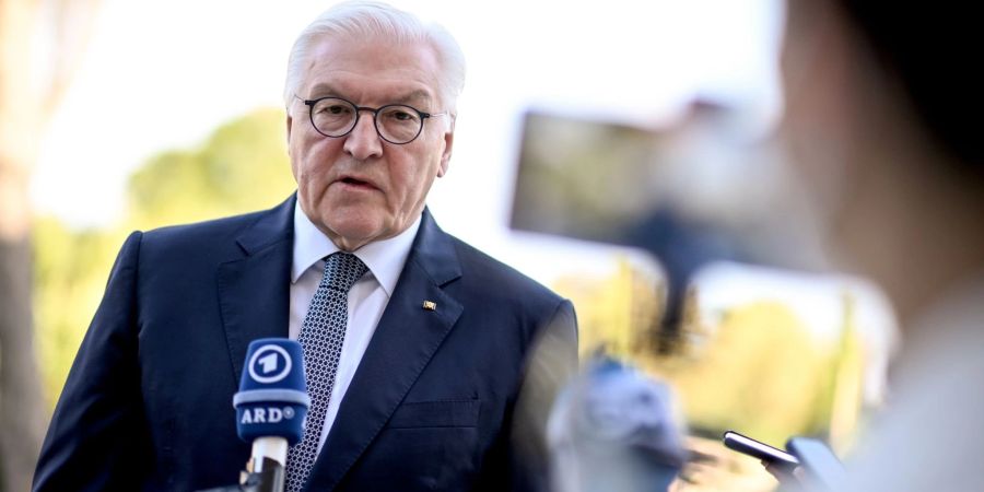 Bundespräsident Frank-Walter Steinmeier in Valletta.