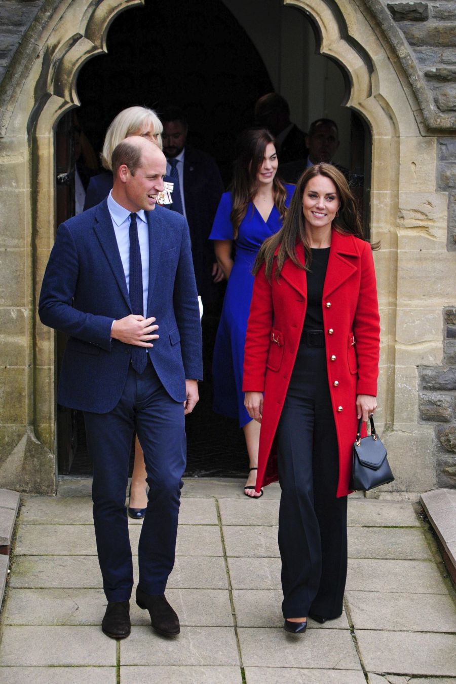 Prinz William und Kate in Wales.