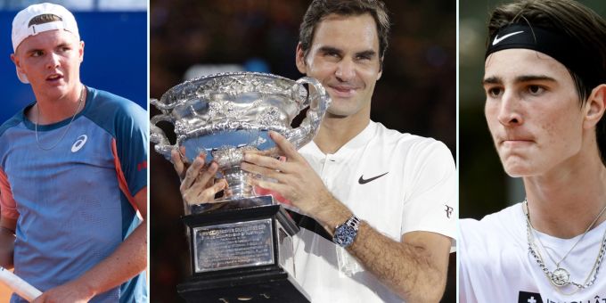 Talente unter Druck - Auf diesen Schultern ruht schweres Federer-Erbe