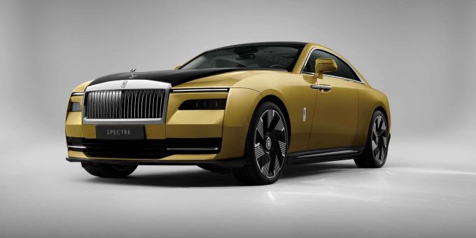 Zum Themendienst-Bericht vom 18. Oktober 2022: Luxus unter Strom: Mit dem Spectre kommt Ende 2023 der erste elektrische Rolls-Royce auf den Markt. rolls royce spectre