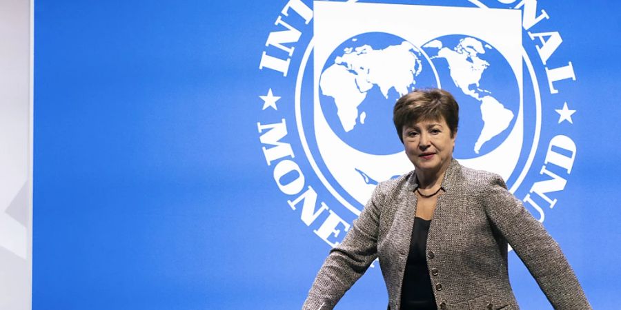 Der Internationale Währungsfonds (IWF) und deren Chefin Kristalina Georgieva loben Grossbritannien für die Kehrtwende in der Finanzpolitik. (Archivbild)