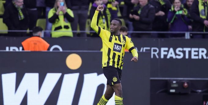 Brilliert für den BVB: Doppeltorschütze Youssoufa Moukoko. BVB