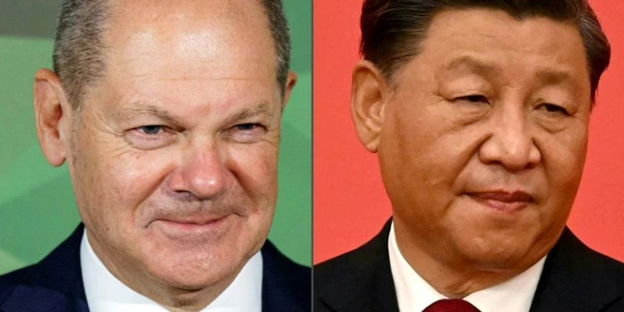 Scholz und Xi