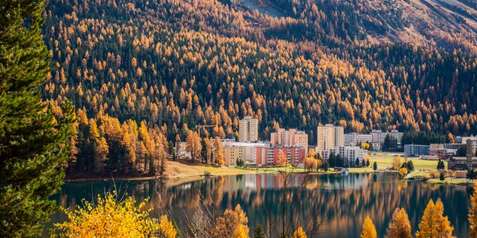 St. Moritz-Bad im Engadin. - Region Maloja St. Moritz-Bad im Engadin. - Region Maloja
