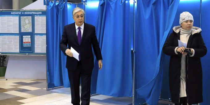 Kassym-Jomart Tokayev bleibt Präsident von Kasachstan Kasachstan Wahl