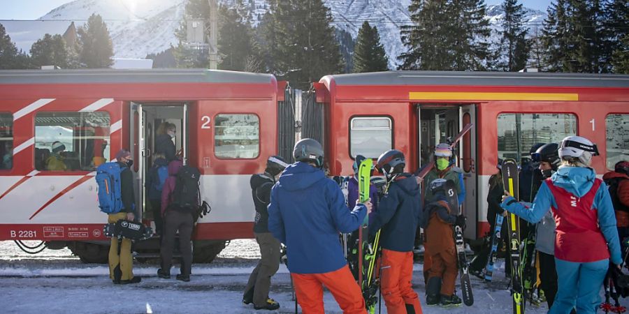 Man wagt sich wieder auf die Piste. (Archivbild)