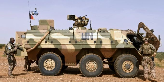 Deutsche Soldaten der UN-Mission Minusma 2018 Minusma
