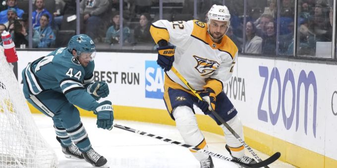 Nino Niederreiter wird von Nashville an Winnipeg abgegeben. Niederreiter