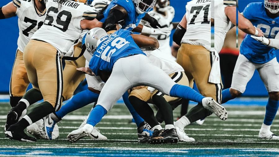NFL Jesse Lemonier Lions