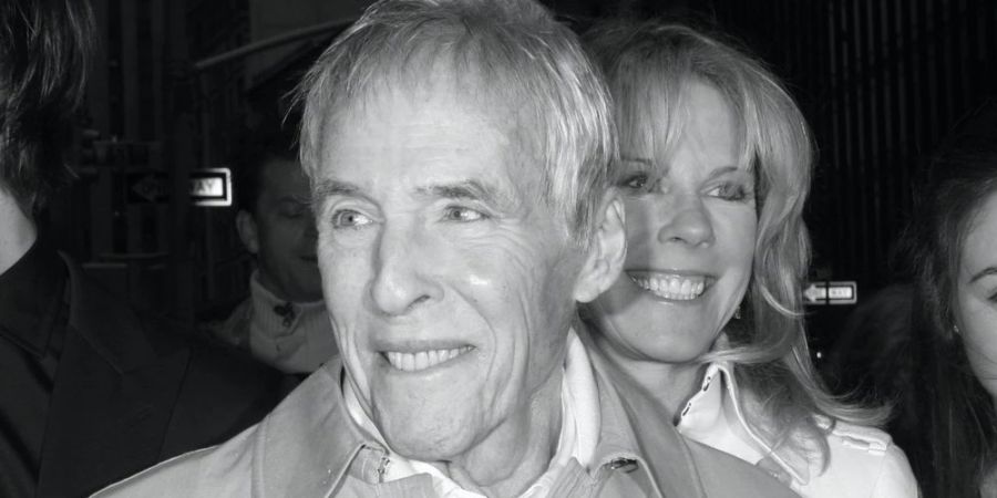 Burt Bacharach an der Seite seiner vierten Ehefrau Jane Hansen.