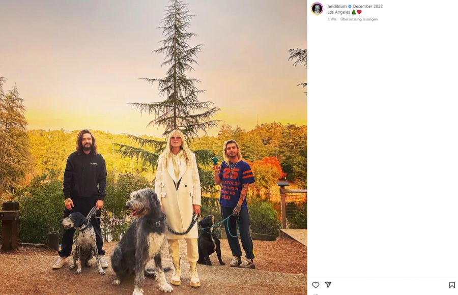 Heidi Klum versteht sich blendend mit Schwager Bill Kaulitz.