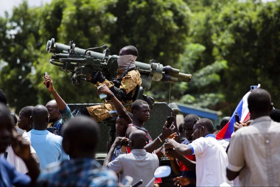 Demonstration in Burkina Faso