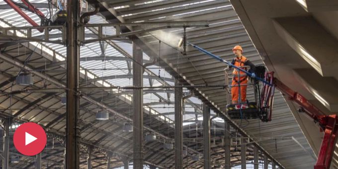 Bis Montagmorgen - Luzerner Bahnhof wegen Bauarbeiten komplett gesperrt