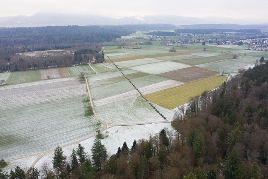 «Heute Morgen war unter den Bauern der Region eine grosse Solidarität spürbar», sagte ein Landwirt.