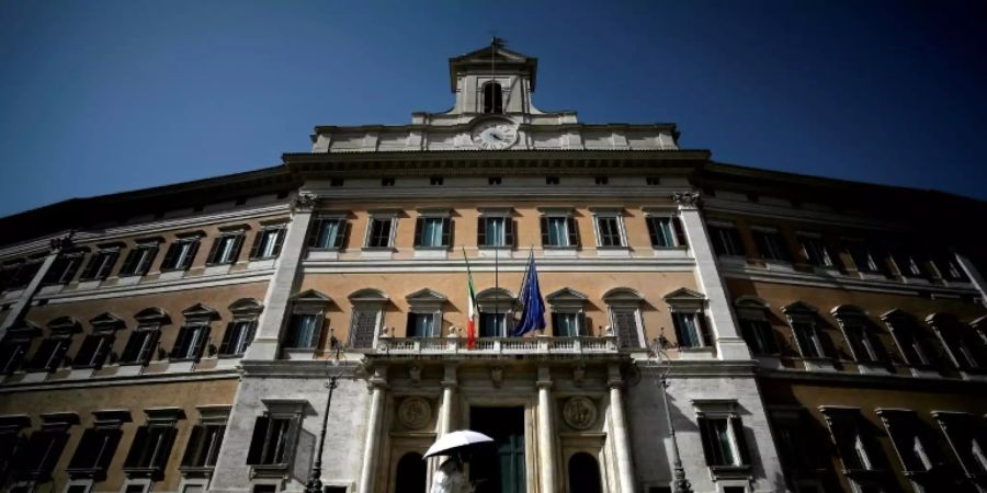 Italiens Parlament in Rom