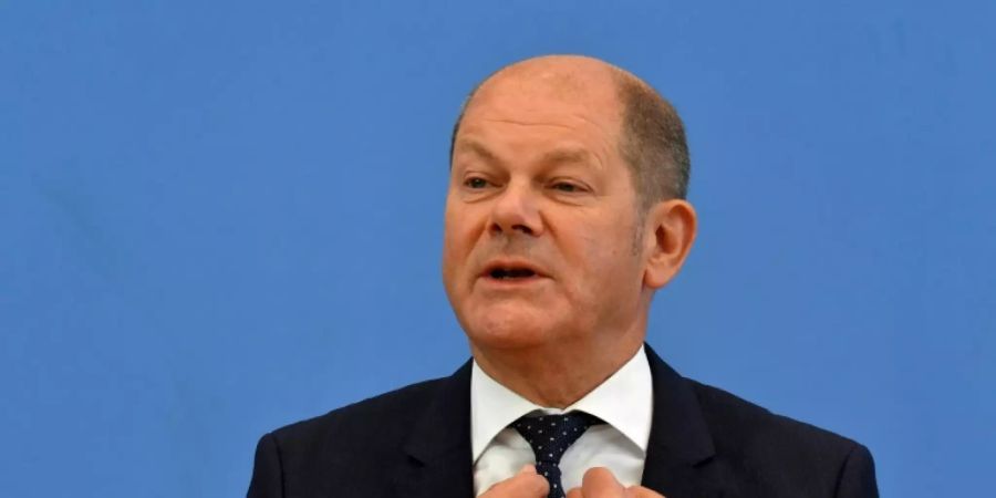 Bundesfinanzminister Olaf Scholz