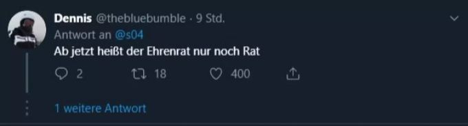 Kritik am Ehrenrat. Schalke 04