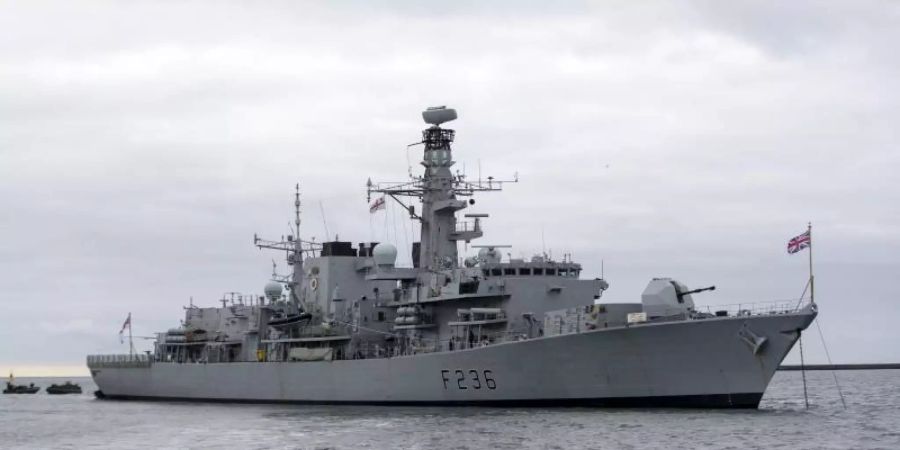 Die britische Fregatte HMS Montrose. Foto: Steve Parsons/PA/Archiv