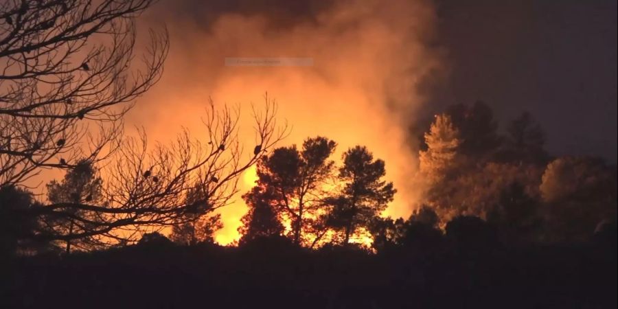 Waldbrand in Spanien ausser Kontrolle