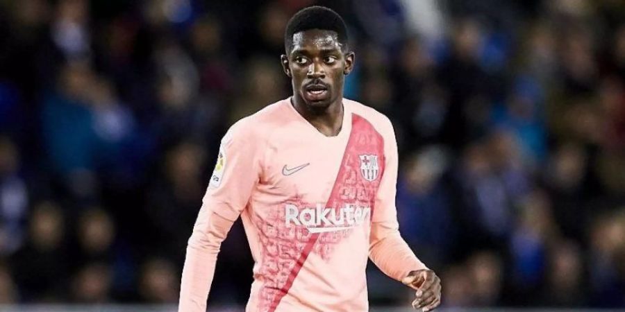 Barcelonas Ousmane Dembélé hat sich am Oberschenkelverletzt. Foto: Ion Alcoba Beitia/gtres
