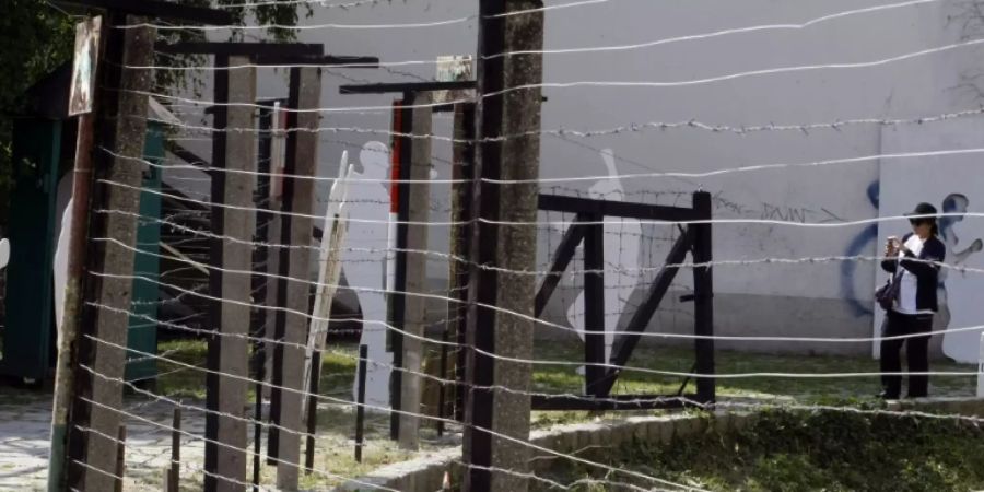 Ein Stück des einstigen ungarischen Grenzzauns