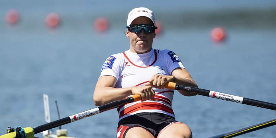 Jeannine Gmelin gehört an der WM zu den Schweizern, die den Halbfinal erreichten (Archiv)