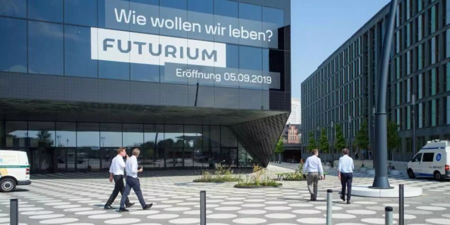 Am 5. September eröffnet das Zukunftsmuseum Futurium in der Nähe des Berliner Hauptbahnhofs. Foto: Gregor Fischer