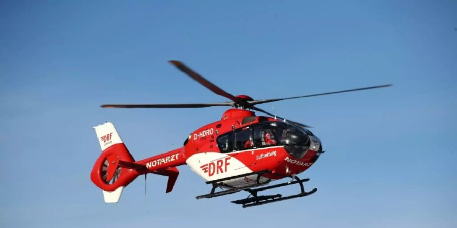 Rettungshubschrauber im Einsatz