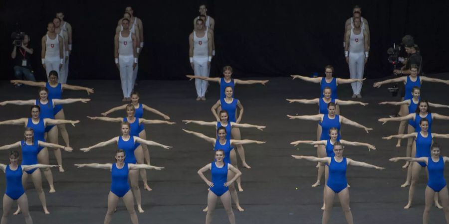 Eidgenössisches Turnfest Aarau Gymnastik