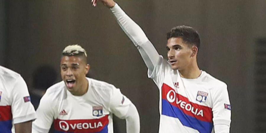 Houssem Aouar Olympique Lyon