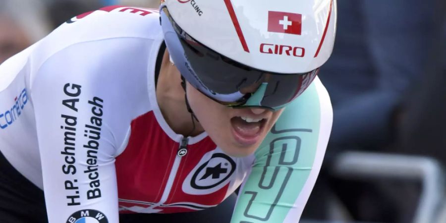 Marlen Reusser fährt in Minsk zu Gold im Einzelzeitfahren